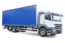 Van Hire Burton - 26 Tonne Curtain Side Truck - Truck hire Burton
