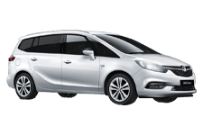 Van Hire Burton - Vauxhall Zafira 7-Seater - Minibus hire Burton